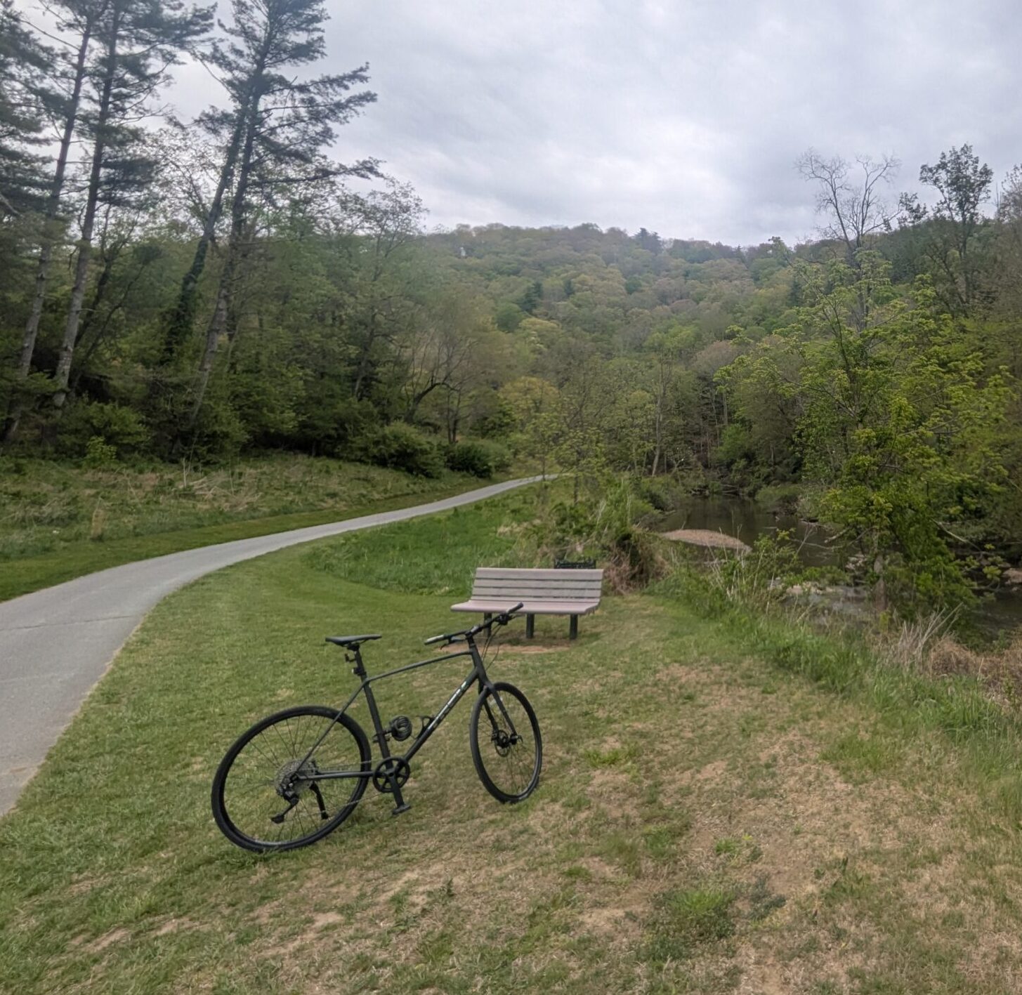 Biking the Boone Greenway
